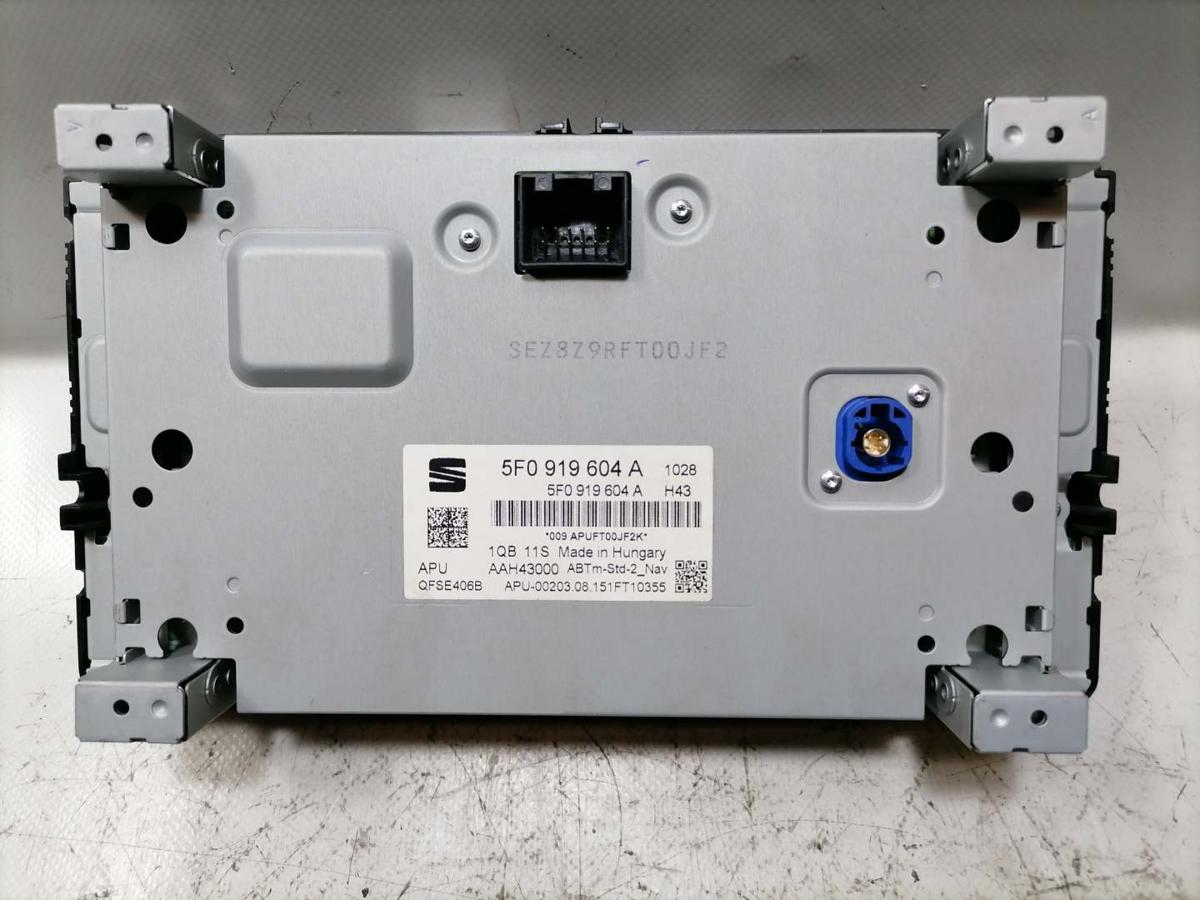 Seat Leon 5F original Autoradio ohne Radiocode Bj.2015